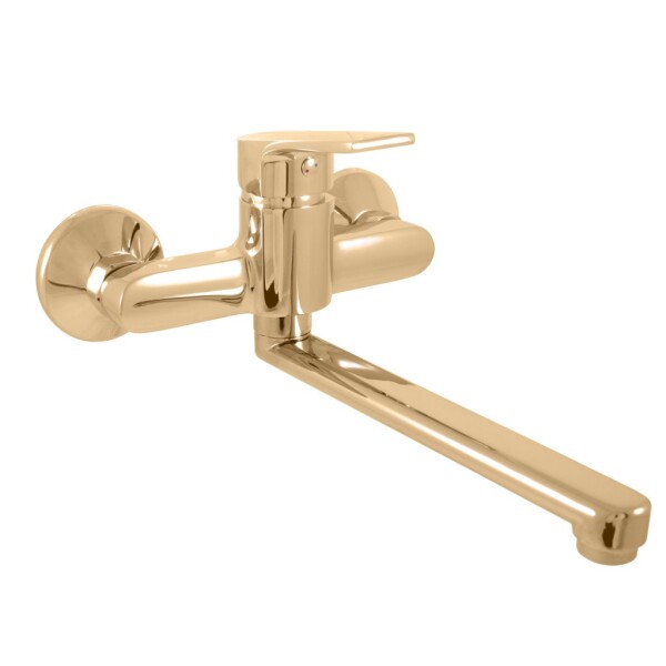 RAV Slezák - COLORADO - Umyvadlová/dřezová baterie, Zlatá - lesklá, 100 mm CO101.0/23Z