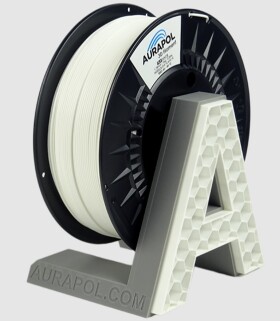 PLA filament bílá 1,75 mm Aurapol 1 kg