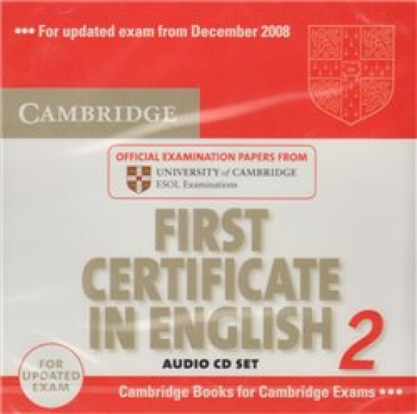 Cambridge First Certificate in English 2 for Updated Exam Audio CDs (2xCD-ROM)