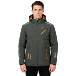 Geographical Norway Softshellová bunda Royaute DB 068 M WY8027H/GN/Dark Grey / Orange s