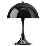 Louis Poulsen Přenosná lampa Panthella 250 Opaque Black, černá barva, plast