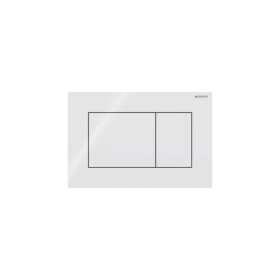 GEBERIT - Sigma01 Ovládání splachování, lesklá bílá 115.660.11.1