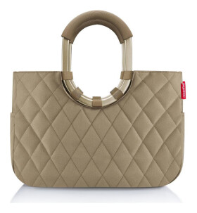 Reisenthel Loopshopper M Frame Rhombus Olive 12 L REISENTHEL-OS5047