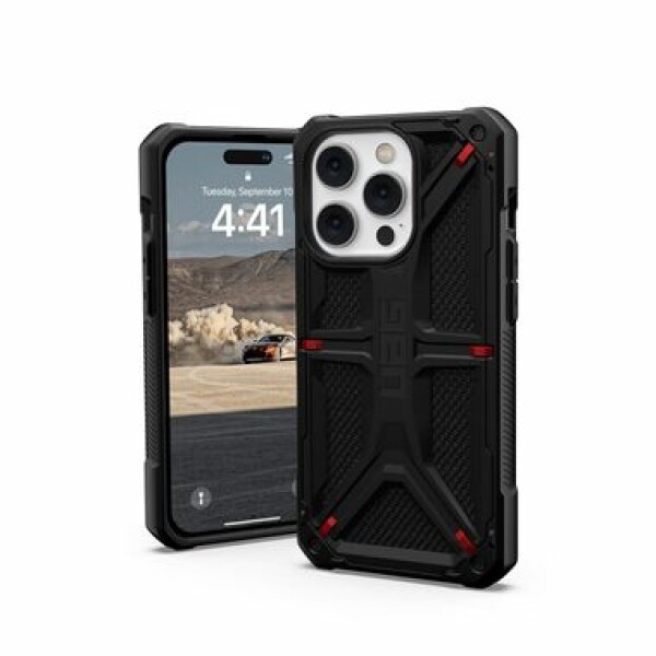 Pouzdro UAG Monarch Kevlar iPhone 14 Pro černé