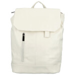 Trendy dámský koženkový kabelko-batoh Vexen, bílý