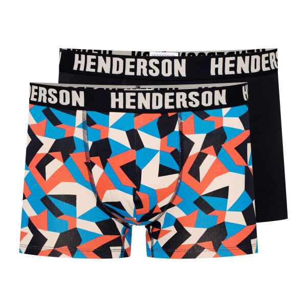 Pánské boxerky 2 pack 42620 Shield - HENDERSON vícebarevná XXL