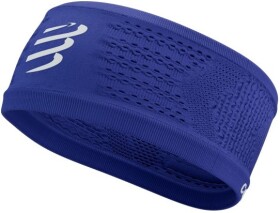 Compressport Thin On/Off Sportovní funkční světle modrá - Běžecká čelenka Compressport Headband On/Off - Dazz Blue