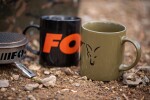 FOX Hrnek Ceramic Mug Logo Black and Orange (CCW022)