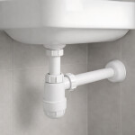 REA - Bidetový sifon HC2 - bílý, nízký MCA-000006