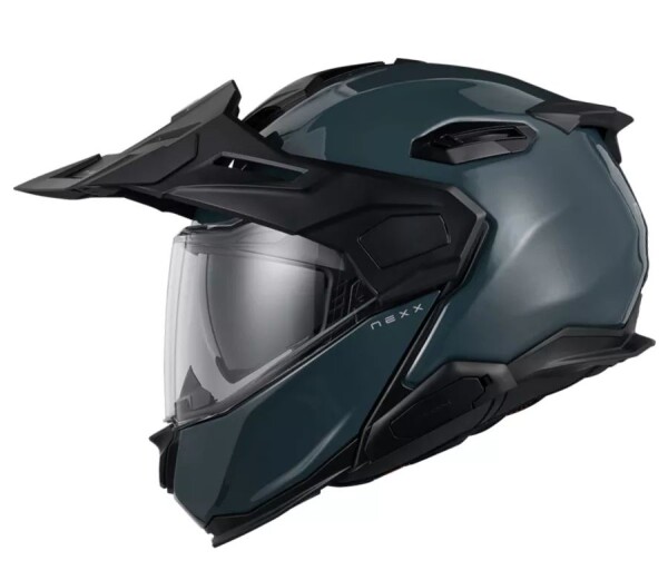 Výklopná helma Nexx X.Lifecountry Plain wild blue - 2Xl / modrá