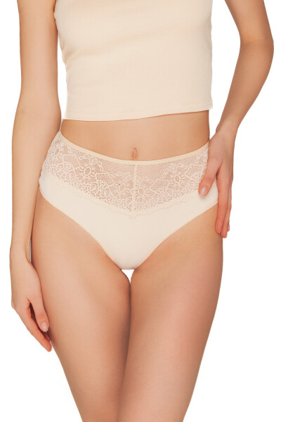 Dámská tanga 158 beige BABELL Béžová