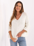 Jumper IT SW 7703.70 ecru jedna velikost