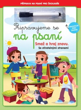 Pripravujeme se na psani - Smaž a hraj znovu, se stíratelnými stranami