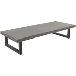 CERANO - Deska pod umyvadlo Navira Pro + podpěrná konzole - betonově šedá - 70x46x3,6 CER-6061166