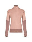 ICEBREAKER Wmns 300 RealFleece Descender LS Zip, Summit/Blush/Cb (vzorek) velikost: S