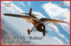 Models PZL P.11g 'Kobuz' Polish Fighter 3x camo IBG 72523 1:72