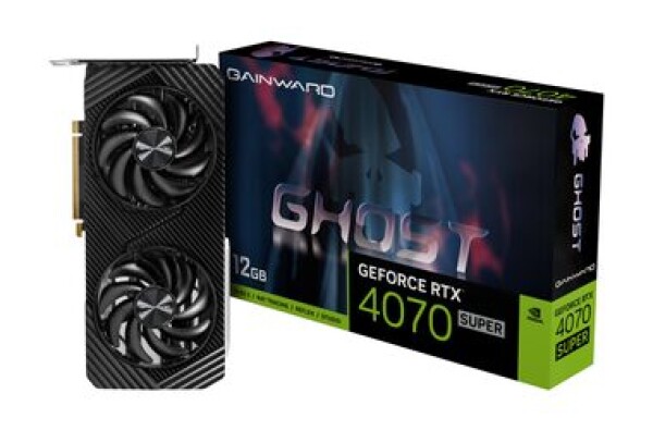 GAINWARD GeForce RTX 4070 SUPER Ghost 12GB / 1980 - 2475 MHz / 12GB GDDR6x / 192-bit / 1x HDMI + 3x DP / (16) (471056224-4342)