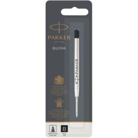 PARKER Quink Ballpoint Pen B černá 1ks / náplň do kuličkových per (1950366)