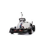 Mamido Dětská elektrická motokára BMW Gokart s funkcí driftu bílá