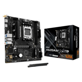 ASRock MB Sc AM5 A620AM-X WIFI, AMD A620A, 2xDDR5, 1xHDMI, 1xDP, WIFI EDF_1883078