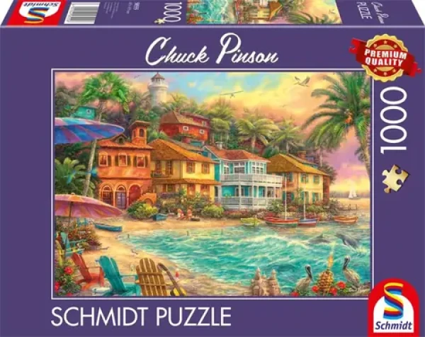 SCHMIDT Puzzle Život na ostrově