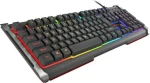 Natec Genesis Rhod 400 RGB US černá / Herní klávesnice / podsvícená / USB (NKG-0993)
