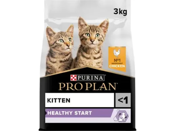 Purina Pro Plan Cat Healthy Start Kitten kuře 3kg / Granule pro kočky / pro koťata (7613036505277)