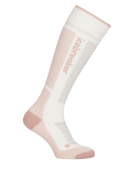 ICEBREAKER Wmns Merino Ski+ Medium OTC, Snow/Pink Quartz/Ether velikost: 41-43 (L)