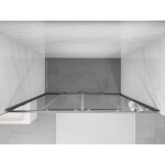 MEXEN/S - Exo dvojité posuvné sprchové dveře 190, transparent, chrom 8152-190-000-01-00