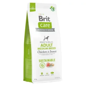 Brit Care Sustainable Adult Medium Breed Chicken & Insect 12 kg