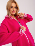 Fuchsiová mikina S/M