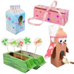 Fun2Give Re-cycle-me - Karton od mléka (holky)