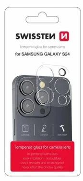 SWISSTEN Ochranné sklo čoček fotoaparátu pro SAMSUNG GALAXY S24 (94500207)