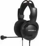 KOSS SB40 černá / Sluchátka s mikrofonem / 2.7m / 3.5mm jack (SB/40)