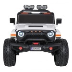Mamido Elektrické autíčko Extreme Sport 4x4 s proměnlivou velikostí bílé