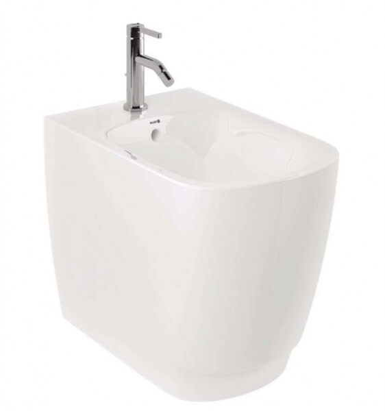 KLUDI - Resa S Stojící bidet, otvor pro baterii, lesklá bílá 27BIB0143