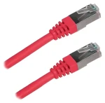 XtendLan červený / Patch kabel / Cat5e / FTP / 1 m (PK_5FTP010 red)
