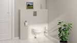 GROHE - Solido Set předstěnové instalace, klozetu a sedátka Bau Ceramic, softclose, tlačítko Even, chrom SANI15BB1100