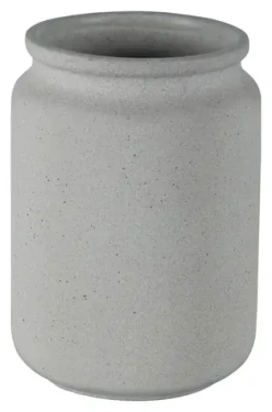 SPIRELLA kelímek na zubní kartáčky CEMENT šedý / keramika