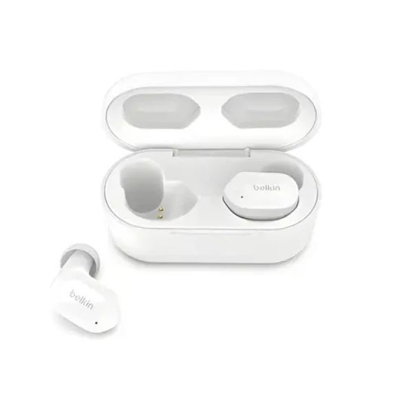 Belkin Soundform Play bílá / Bezdrátová sluchátka / True Wireless / Do uší (AUC005BTWH)