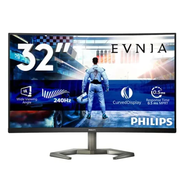 31,5" Philips Evnia 32M1C5200W černá / Monitor / VA / FHD / 240Hz / 0,5ms (32M1C5200W/00)
