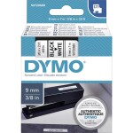 Dymo originální páska do tiskárny štítků, Dymo, 91204, S0721640, černý tisk/zelený podklad, 4m, 12mm, LetraTag plastová páska