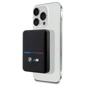 BMW M Collection MagSafe powerbanka černá / Powerbanka / 3000 mAh / 15 W / MagSafe nabíjení