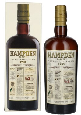 Hampden Estate 1753 Old Pure Single 0,7L 46% box (karton