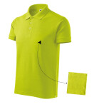 Cotton polokošile pánská limetková 3XL