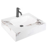 REA - Nástěnné umyvadlo Aresa Cold Jade 60 REA-U9975