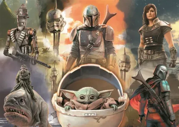 Trefl - Puzzle - The Mandalorian: Připraven k boji