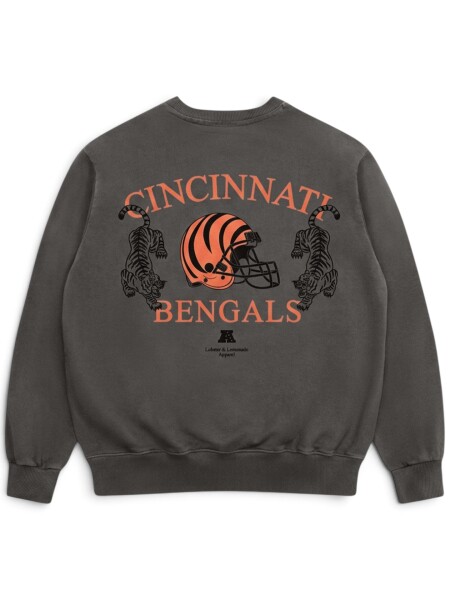 Lobster & Lemonade Pánská mikina Cincinnati Bengals NFL L&L '96 Classics Crew Sweater Velikost: S