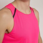 Salming Pitea Singlet Men Pink - Běžecké tílko SALMING Pitea Singlet - Pink Velikost textilu: XL