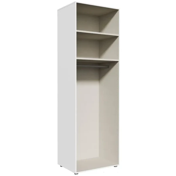 Korpus skříně Moduklix 74,4x230,1 bílý